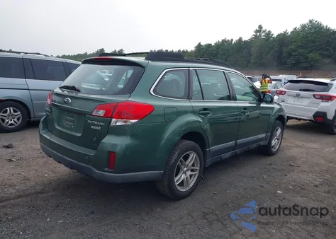 2011 Subaru Outback 2.5I z USA, uszkodzony, nr VIN 4S4BRBAC6B1398603